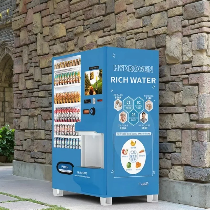 Factory Price Reverse Osmosis Filtered Hydrogen Purified Drinking Water ATM Refill Vending Machine CE Certified Customized
Factory Price Reverse Osmosis Filtered Hydrogen Purified Drinking Water ATM Refill Vending Machine CE Certified Customized