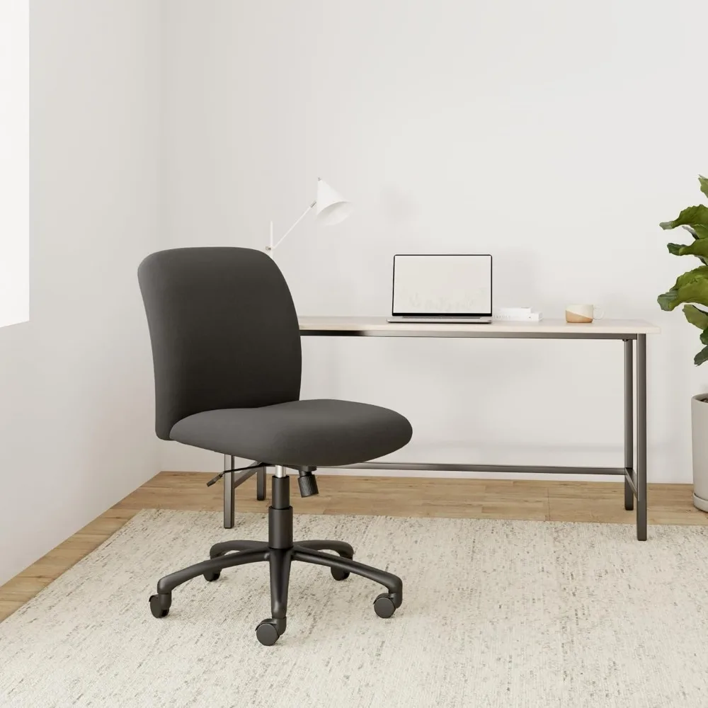 Tall Mid Back Chair, Black Vinyl, Rated for 24-7 Use, Holds up to 500 lbs, Back Chair
Tall Mid Back Chair, Black Vinyl, Rated for 24-7 Use, Holds up to 500 lbs, Back Chair