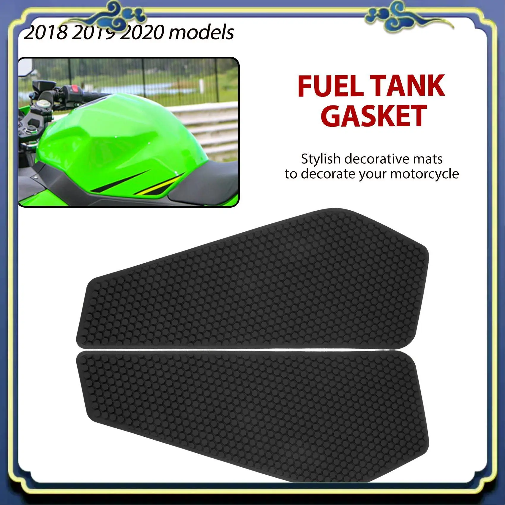 AU16-For Kawasaki Ninja 400 2018-2020 Motorcycle Fuel Tank Pad Knee Grip Decal Protective Stickers
AU16-For Kawasaki Ninja 400 2018-2020 Motorcycle Fuel Tank Pad Knee Grip Decal Protective Stickers
