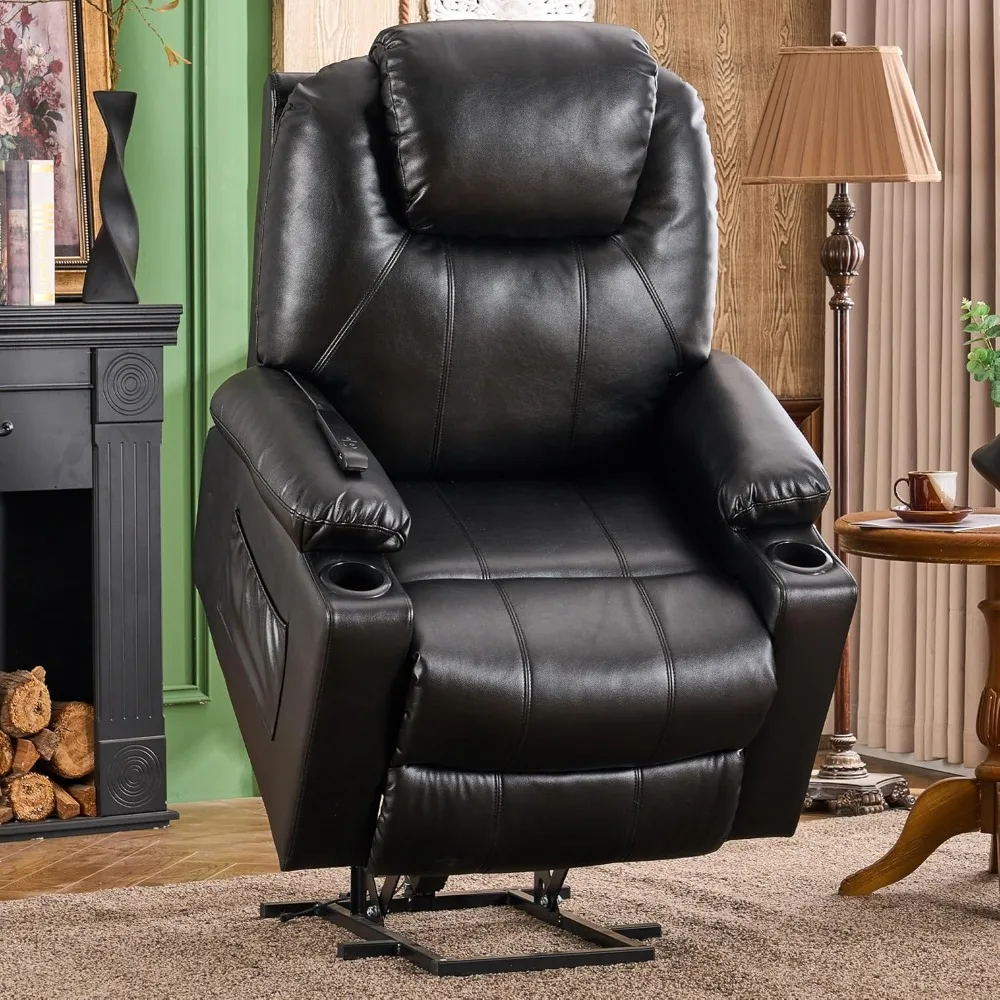 Reclining Sofas Electric Power Lift Recliner Chair for Elderly Leather Reclining Sofa with Massage and Heat
Reclining Sofas Electric Power Lift Recliner Chair for Elderly Leather Reclining Sofa with Massage and Heat