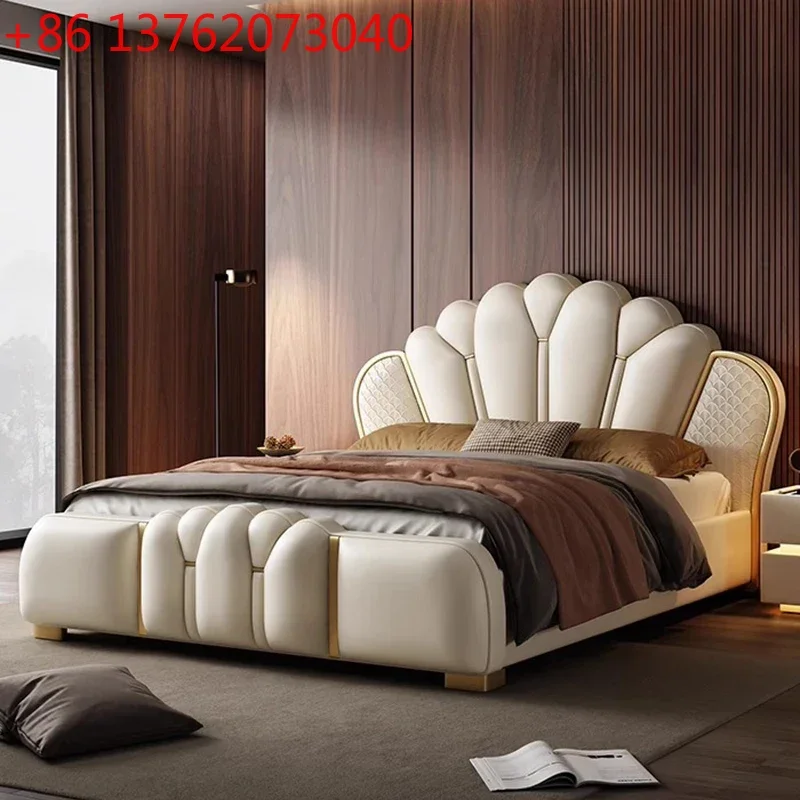 Castle Wooden Bed Bedroom King Size Headboards Modern Massage Bed Double Human Dog Sleeping Princess Muebles Trendy Furniture
Castle Wooden Bed Bedroom King Size Headboards Modern Massage Bed Double Human Dog Sleeping Princess Muebles Trendy Furniture