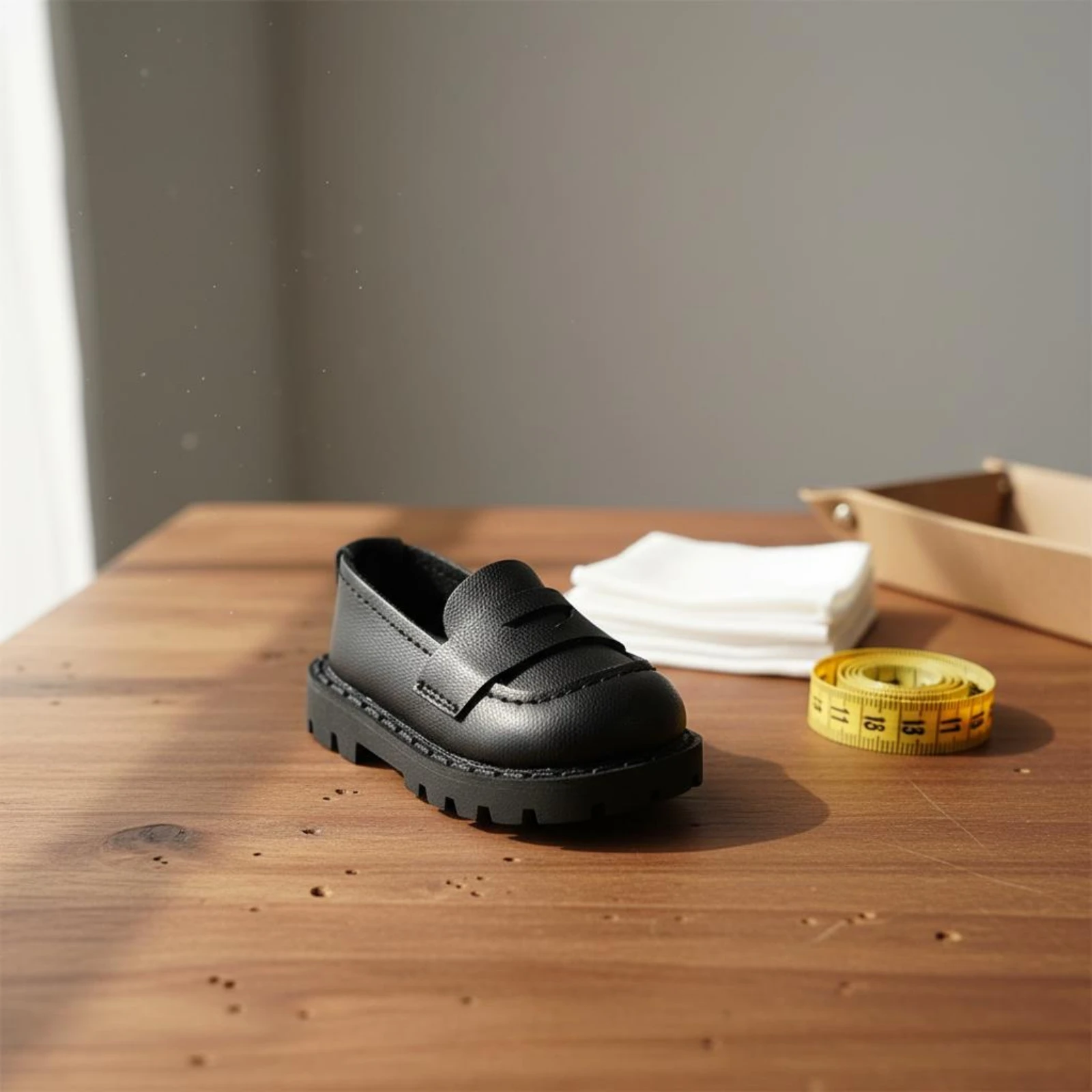 Doll Loafers Low-Cut Slip-on Doll Shoes Children's Accessories Black Soles Structured
Doll Loafers Low-Cut Slip-on Doll Shoes Children's Accessories Black Soles Structured