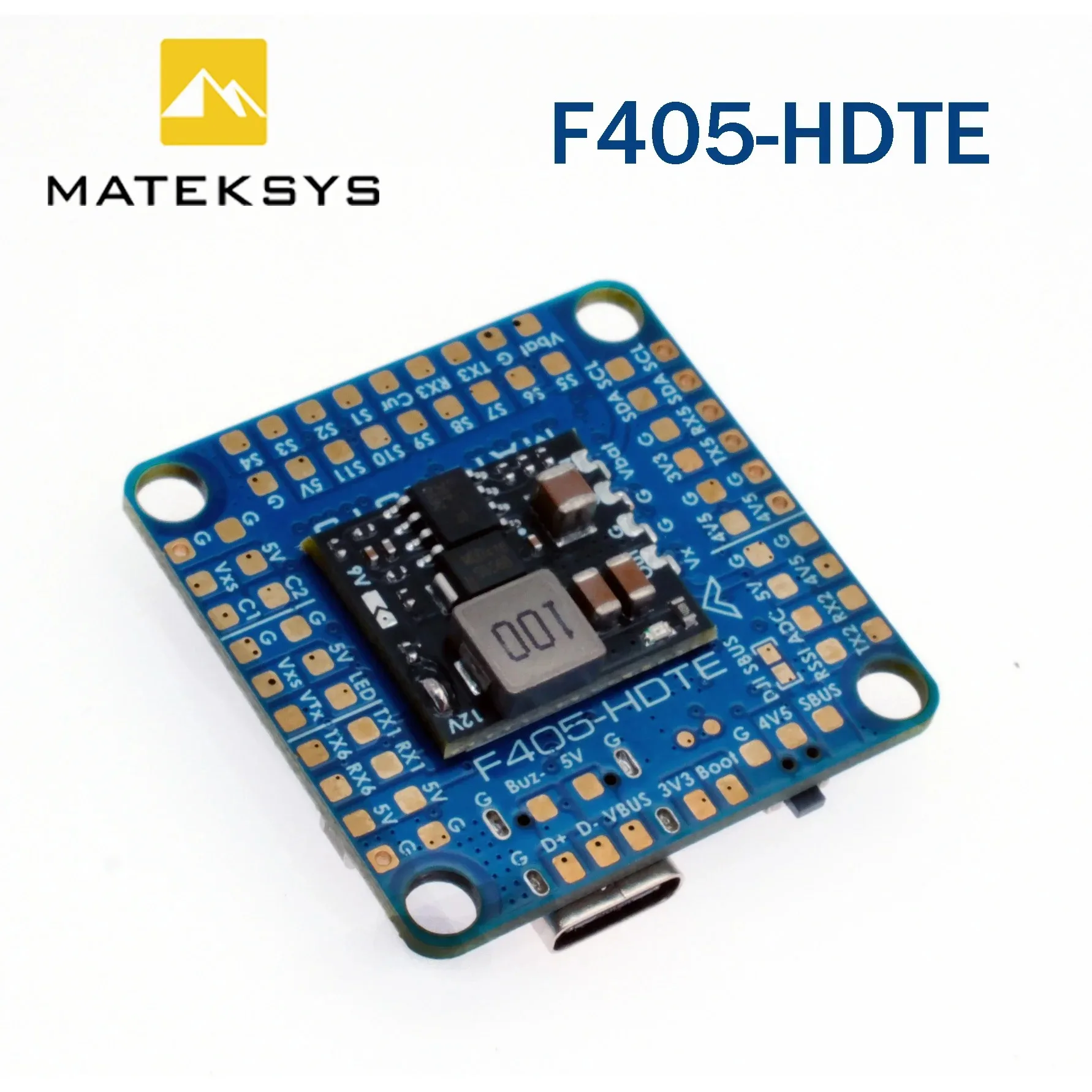 Matek FLIGHT CONTROLLER F405-HDTE 3~ 12S LiPo input flight control
Matek FLIGHT CONTROLLER F405-HDTE 3~ 12S LiPo input flight control