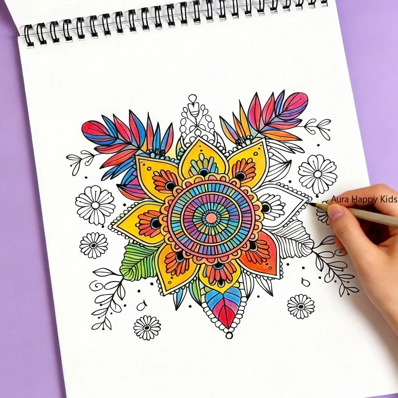 A Mandala Decompression and Healing Coloring Book, Black and White Fine Line Drafts, Adult Relaxing and Calming Hand Drawn Books
A Mandala Decompression and Healing Coloring Book, Black and White Fine Line Drafts, Adult Relaxing and Calming Hand Drawn Books