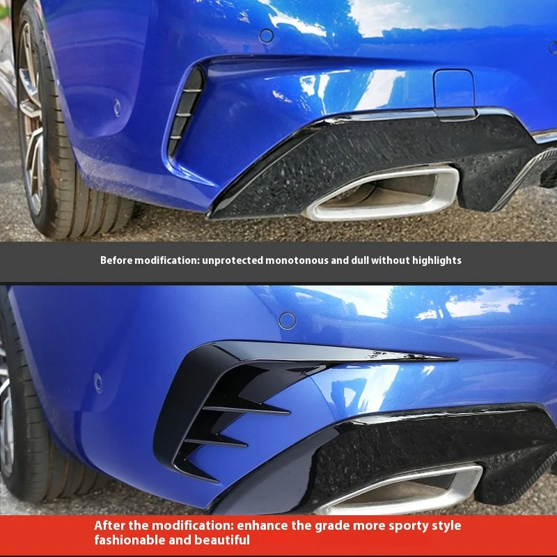 Applicable BMW New 3 Series 320li/325li Rear Wind Blade Body Decorative Stickers Exterior Modification M Sports Kit
Applicable BMW New 3 Series 320li/325li Rear Wind Blade Body Decorative Stickers Exterior Modification M Sports Kit