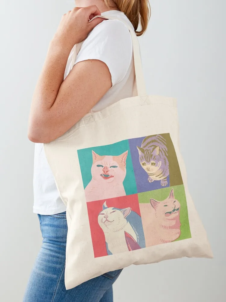 Four Meme Cats of the Apocalypse Tote Bag tote bag canvas Shopper handbag shopper bags for women bag for beach
Four Meme Cats of the Apocalypse Tote Bag tote bag canvas Shopper handbag shopper bags for women bag for beach