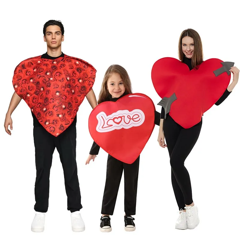 Halloween Parent-Child Love Heart Costume Romantic Rose Shape Suit Archery Stage Performance Costume Elegant Ladies' Ethnic Wear
Halloween Parent-Child Love Heart Costume Romantic Rose Shape Suit Archery Stage Performance Costume Elegant Ladies' Ethnic Wear
