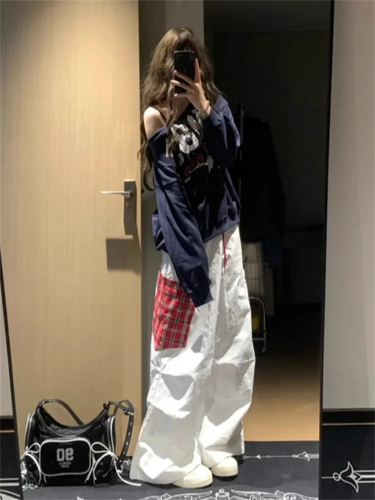 plus Size Workwear Style Plaid Wide Leg Pants Women's Autumn Retro Slim Straight Casual Trousers High Waist Polyester Fiber
plus Size Workwear Style Plaid Wide Leg Pants Women's Autumn Retro Slim Straight Casual Trousers High Waist Polyester Fiber