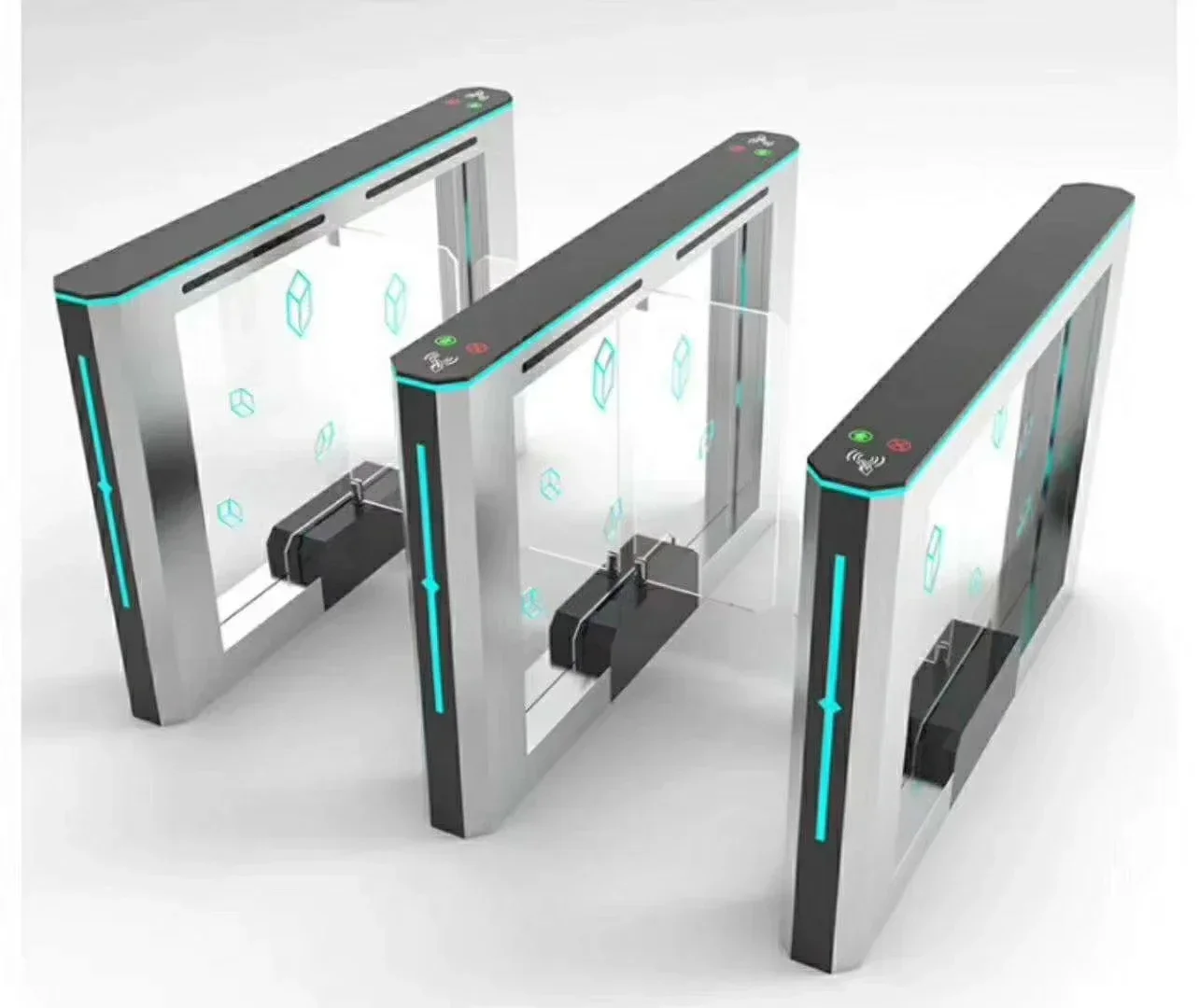 Биометрический турникет, сканер QR-кода, распознавание лиц, контроль доступа, RFID-карта, стеклянный распашной барьер, ворота
Биометрический турникет, сканер QR-кода, распознавание лиц, контроль доступа, RFID-карта, стеклянный распашной барьер, ворота