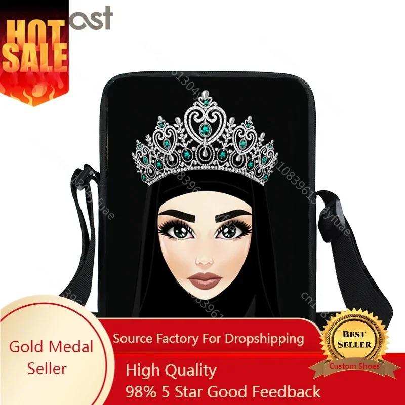 Hijab Face Muslim Islamic Gril Eyes Print Small Shoulder Bag Women Handbag Casual Totes Teenager Girls Crossbody Bags Bookbag
Hijab Face Muslim Islamic Gril Eyes Print Small Shoulder Bag Women Handbag Casual Totes Teenager Girls Crossbody Bags Bookbag