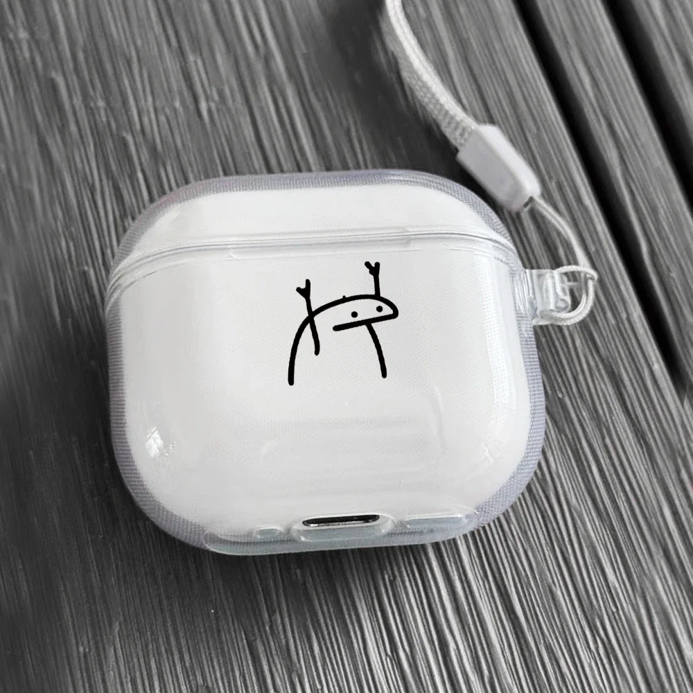 Черный прозрачный чехол для наушников с забавным рисунком для Apple AirPods 4 3rd 2 Pro2, прозрачный чехол для Airpod 3, защитная коробка
Черный прозрачный чехол для наушников с забавным рисунком для Apple AirPods 4 3rd 2 Pro2, прозрачный чехол для Airpod 3, защитная коробка