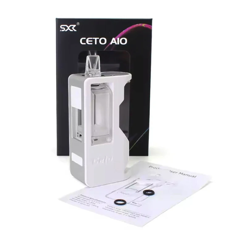 DIY SXK Ceto AIO Boro Mod Aluminum Body 5-80W Adjustable Power 0.42-Inch Display Single 18650 Battery Vape Pen Original
DIY SXK Ceto AIO Boro Mod Aluminum Body 5-80W Adjustable Power 0.42-Inch Display Single 18650 Battery Vape Pen Original