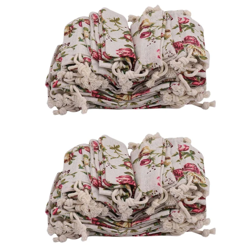 60 Pack Rose Drawstring Bags Burlap Flower Pouch Bags Gift Bags Jewelry Pouches For DIY Craft Wedding Party
60 Pack Rose Drawstring Bags Burlap Flower Pouch Bags Gift Bags Jewelry Pouches For DIY Craft Wedding Party