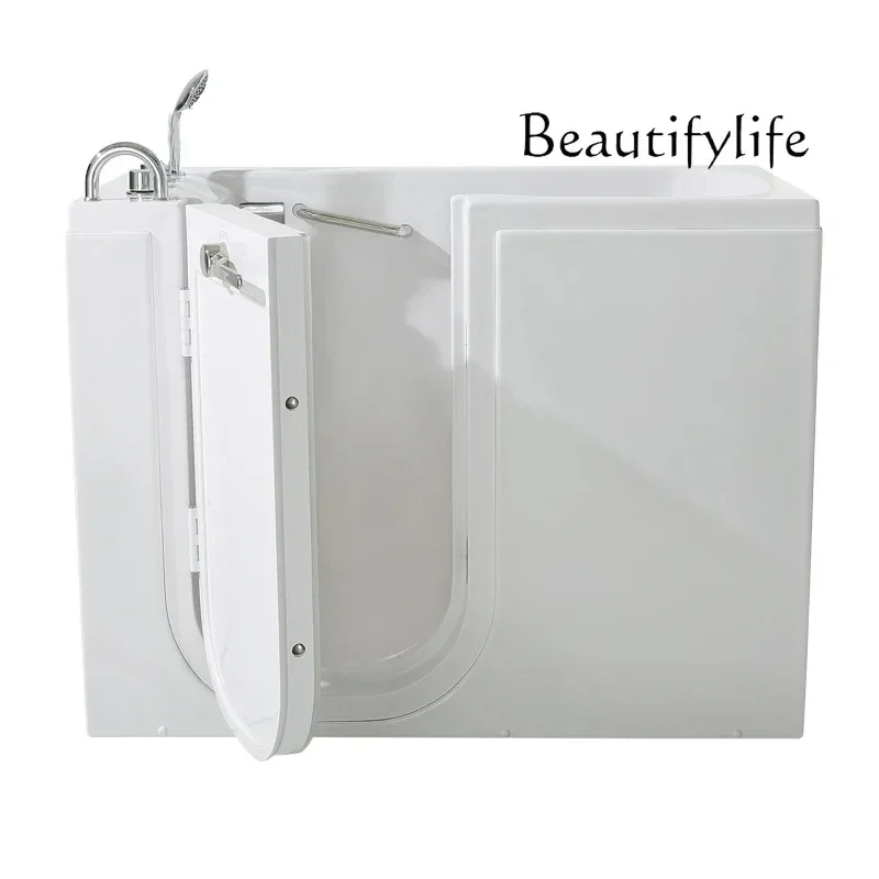 Barrier-free side door walk-in home seated acrylic Jacuzzi constant temperature intelligent
Barrier-free side door walk-in home seated acrylic Jacuzzi constant temperature intelligent
