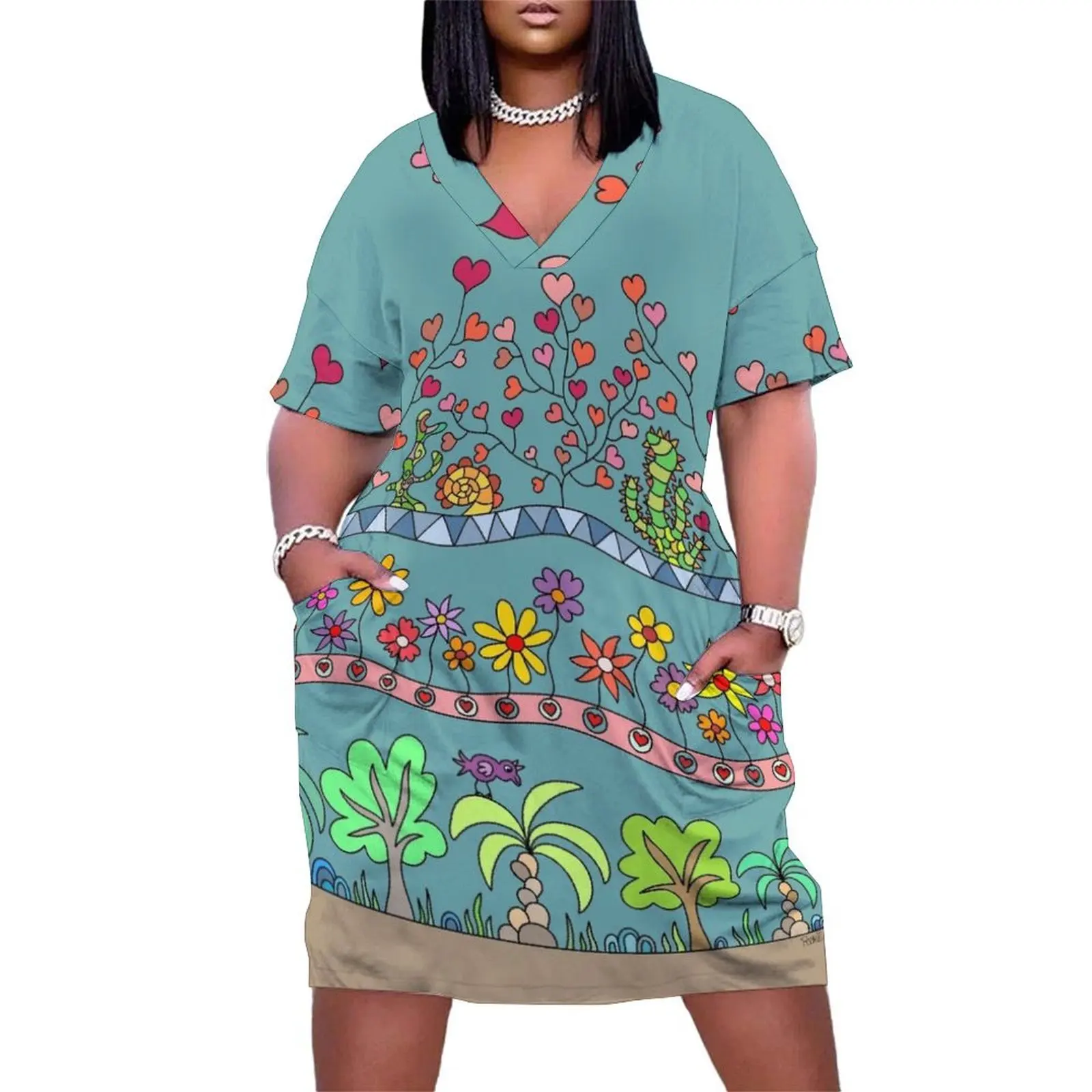 hello nature Loose Pocket Dress elegant party dress for women 2025 Long dresses dress summer
hello nature Loose Pocket Dress elegant party dress for women 2025 Long dresses dress summer