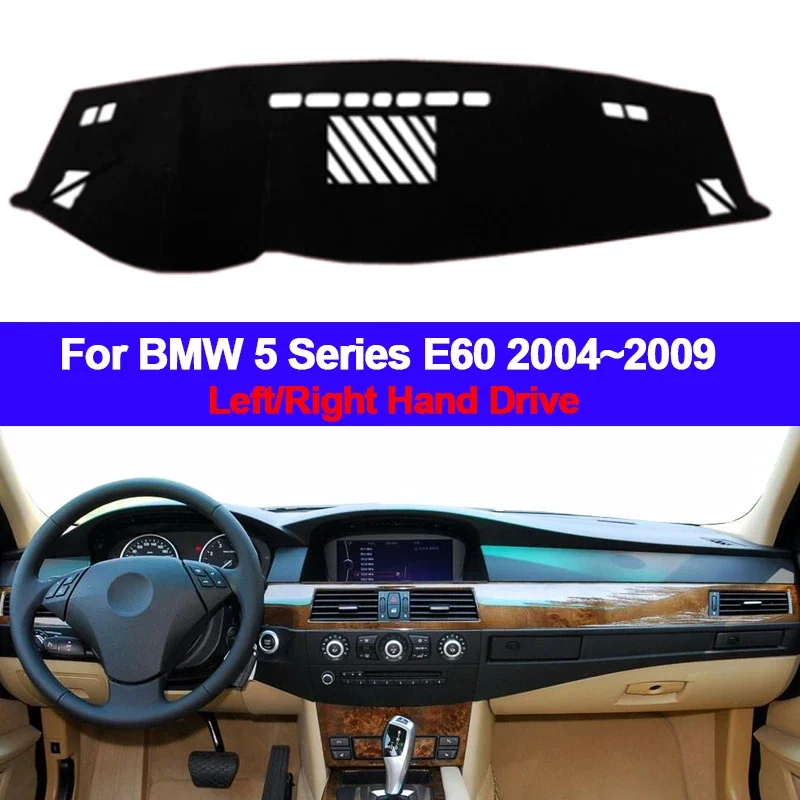 Для BMW 5 серии 520i 525i 530i 535i E60 2004 - 2008 2009 защитная накладка на приборную панель автомобиля силиконовый нескользящий коврик автомобильный солнцезащитный козырек
Для BMW 5 серии 520i 525i 530i 535i E60 2004 - 2008 2009 защитная накладка на приборную панель автомобиля силиконовый нескользящий коврик автомобильный солнцезащитный козырек