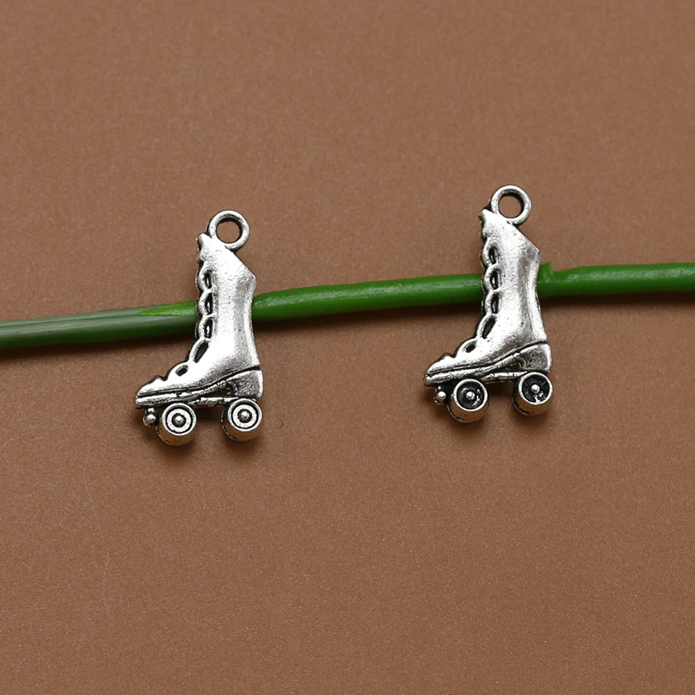 20pcs Skate Pendant Charm Alloy DIY Jewelry Making Pendants Charms Silver Color Accessories Craft Project Decorative
20pcs Skate Pendant Charm Alloy DIY Jewelry Making Pendants Charms Silver Color Accessories Craft Project Decorative