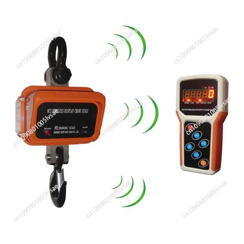 10T Wireless Electronic Digital Crane Scale Heavy Duty Industrial Hanging Scale with Handheld Meter 10000KG
10T Wireless Electronic Digital Crane Scale Heavy Duty Industrial Hanging Scale with Handheld Meter 10000KG