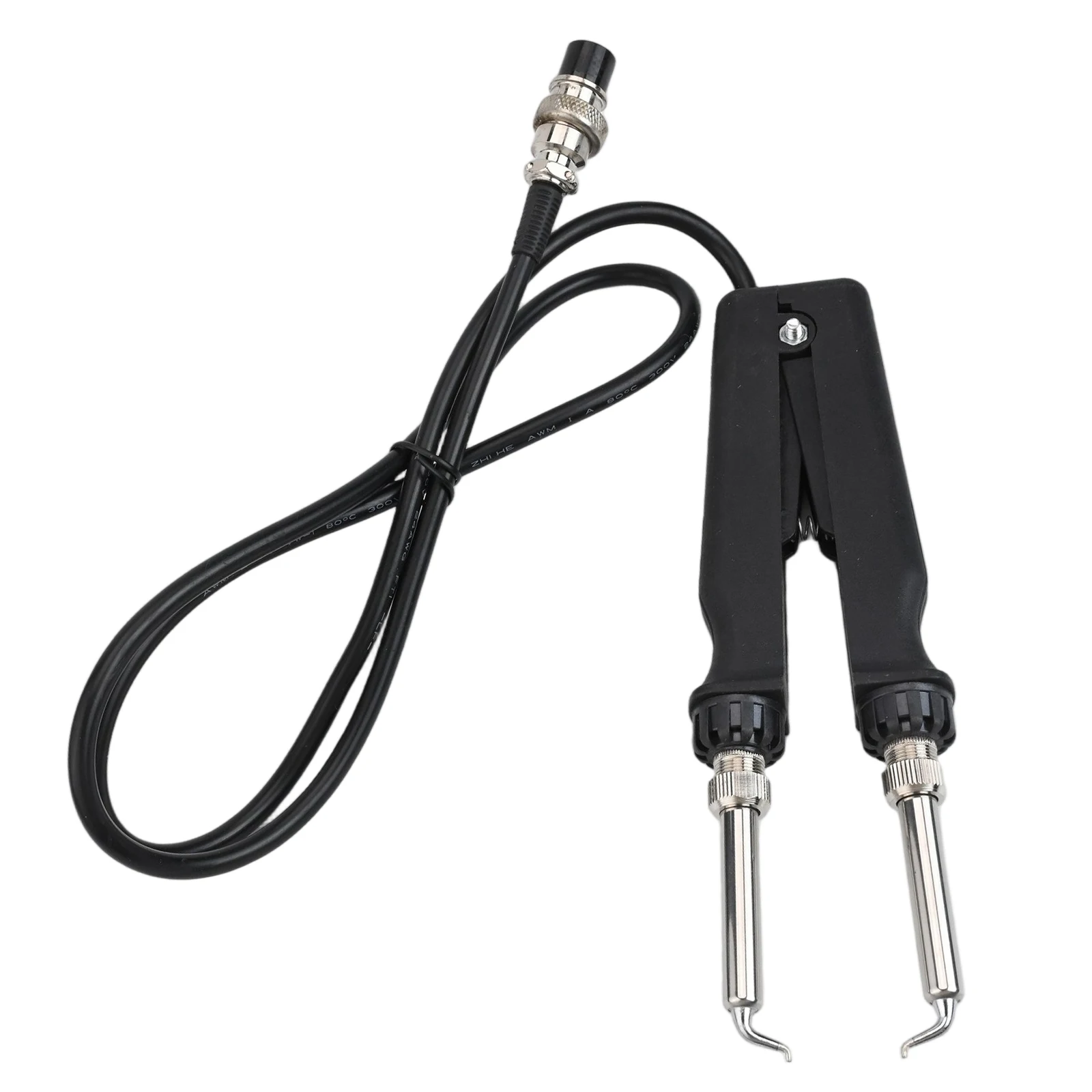 Двойной пинцет для электрического паяльника модели 902, со специальной коленчатой конструкцией и функцией быстрого нагрева
Двойной пинцет для электрического паяльника модели 902, со специальной коленчатой конструкцией и функцией быстрого нагрева