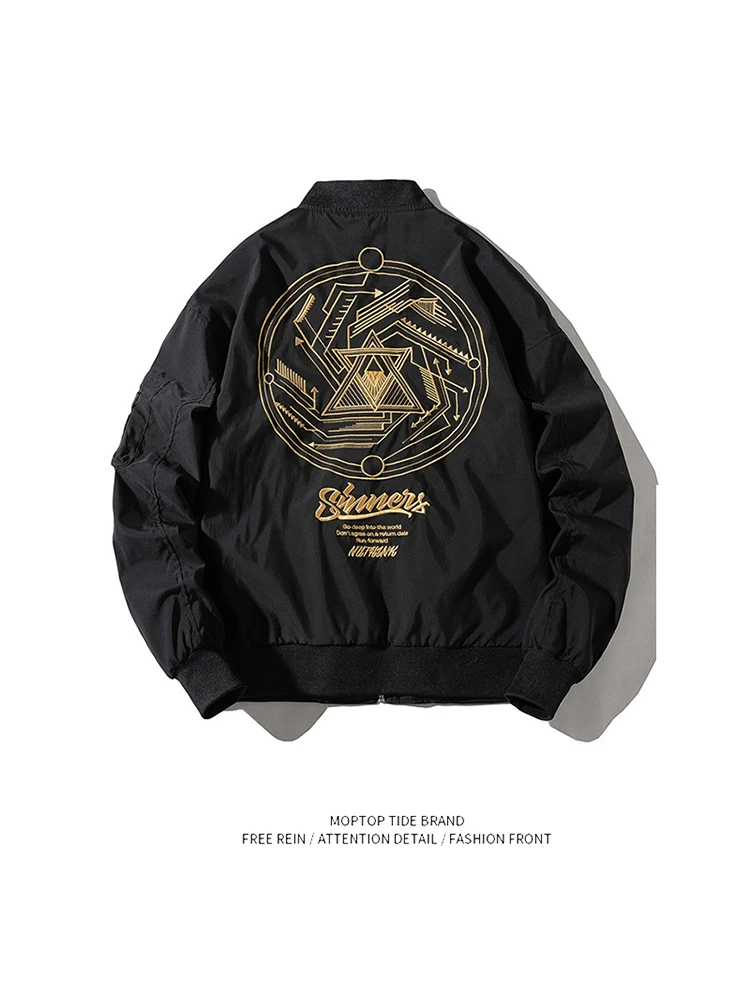 Mr. WH American Retro Embroidered Jacket Casual Thin Style Baseball Coat Cotton Clothes for Men Spring Autumn Winter Loose Fit
Mr. WH American Retro Embroidered Jacket Casual Thin Style Baseball Coat Cotton Clothes for Men Spring Autumn Winter Loose Fit