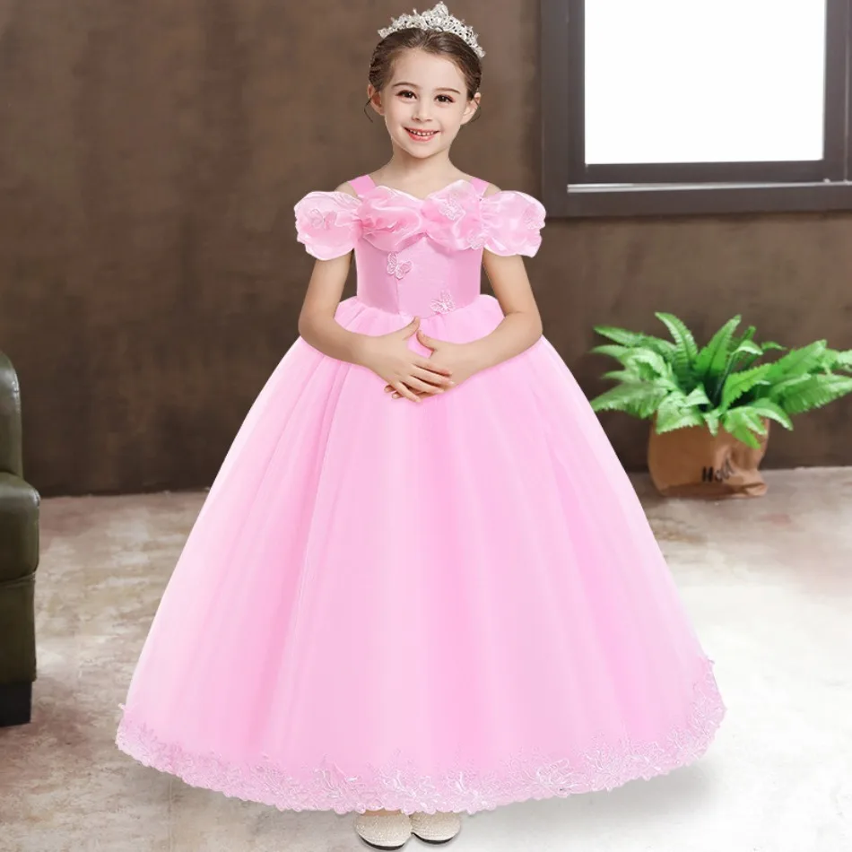 Carnival Disguise Costume Cinderella Dress For Girl Blue Princess Mesh Dress With Butterfly Embroidery Birthday Party Gown TAN06
Carnival Disguise Costume Cinderella Dress For Girl Blue Princess Mesh Dress With Butterfly Embroidery Birthday Party Gown TAN06