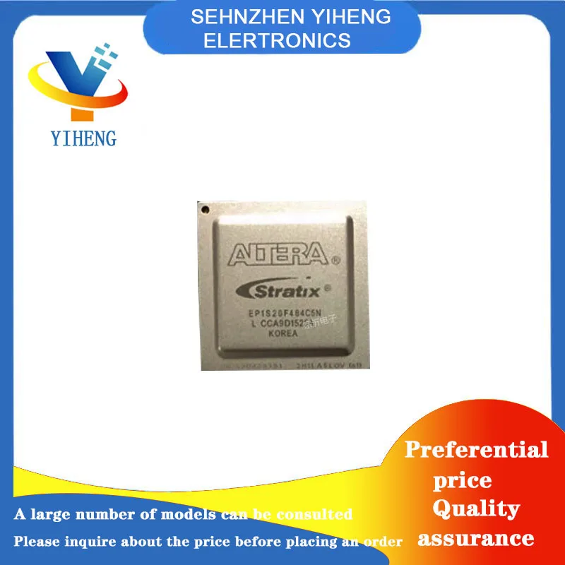 EP1S20F484C5N 100% New Original Integrated Circuit Electronic Components BGA Direct payment
EP1S20F484C5N 100% New Original Integrated Circuit Electronic Components BGA Direct payment