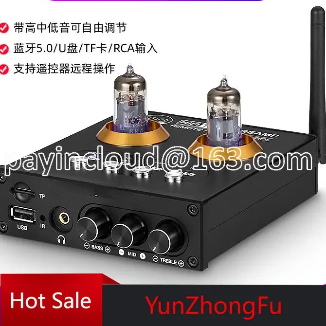 Mini Bluetooth 5.0 Gallbladder USB Lossless Player Stereo Preamplifier with Headphone Amplifier Plug-in TF Card
Mini Bluetooth 5.0 Gallbladder USB Lossless Player Stereo Preamplifier with Headphone Amplifier Plug-in TF Card