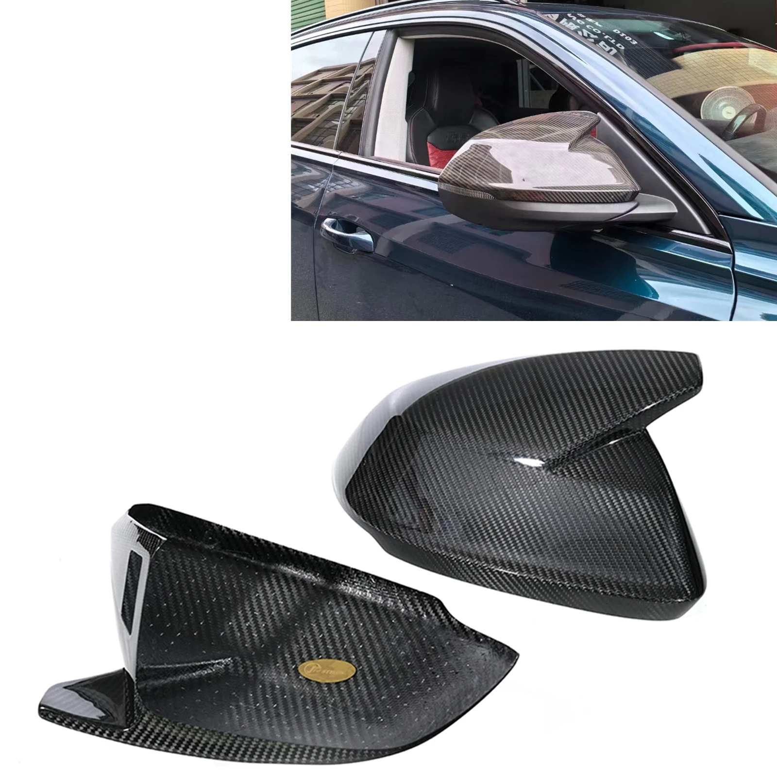 For Lamborghini URUS /Audi RS Q8 Q8 2018-2022 Mirror Cover Carbon Fiber Car Exterior Rear View Cap Rearview Shell Add On Type
For Lamborghini URUS /Audi RS Q8 Q8 2018-2022 Mirror Cover Carbon Fiber Car Exterior Rear View Cap Rearview Shell Add On Type