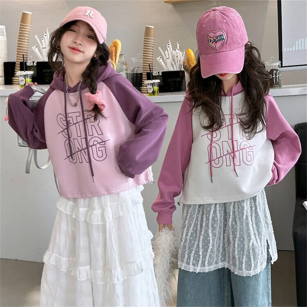 Spring New Korean Pure Cotton Children's Hooded Hoodie Children's Sweatshirt Girls' Baseball Coat 2415
Spring New Korean Pure Cotton Children's Hooded Hoodie Children's Sweatshirt Girls' Baseball Coat 2415