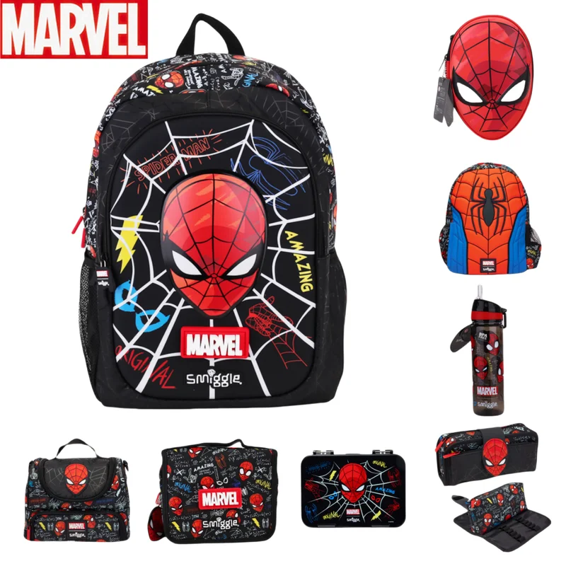 Австралийский рюкзак Smiggle Marvel Человек-паук, рюкзак для мальчиков, студенческий рюкзак, сумка для ланча, бутылка для воды, карандаш, канцелярские принадлежности, подарок Ne
Австралийский рюкзак Smiggle Marvel Человек-паук, рюкзак для мальчиков, студенческий рюкзак, сумка для ланча, бутылка для воды, карандаш, канцелярские принадлежности, подарок Ne