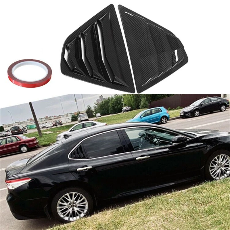 Car Exterior Rear Window Triangle Glass Decoration Cover Trim Stickers for Toyota Camry 8th 2018 2019
Car Exterior Rear Window Triangle Glass Decoration Cover Trim Stickers for Toyota Camry 8th 2018 2019