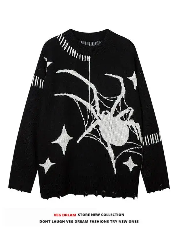Fashion retro personalized Gothic Spider Graphic Hoodie American Autumn Winter Y2K Street Men and Women Hip Hop Simple Hoodie
Fashion retro personalized Gothic Spider Graphic Hoodie American Autumn Winter Y2K Street Men and Women Hip Hop Simple Hoodie