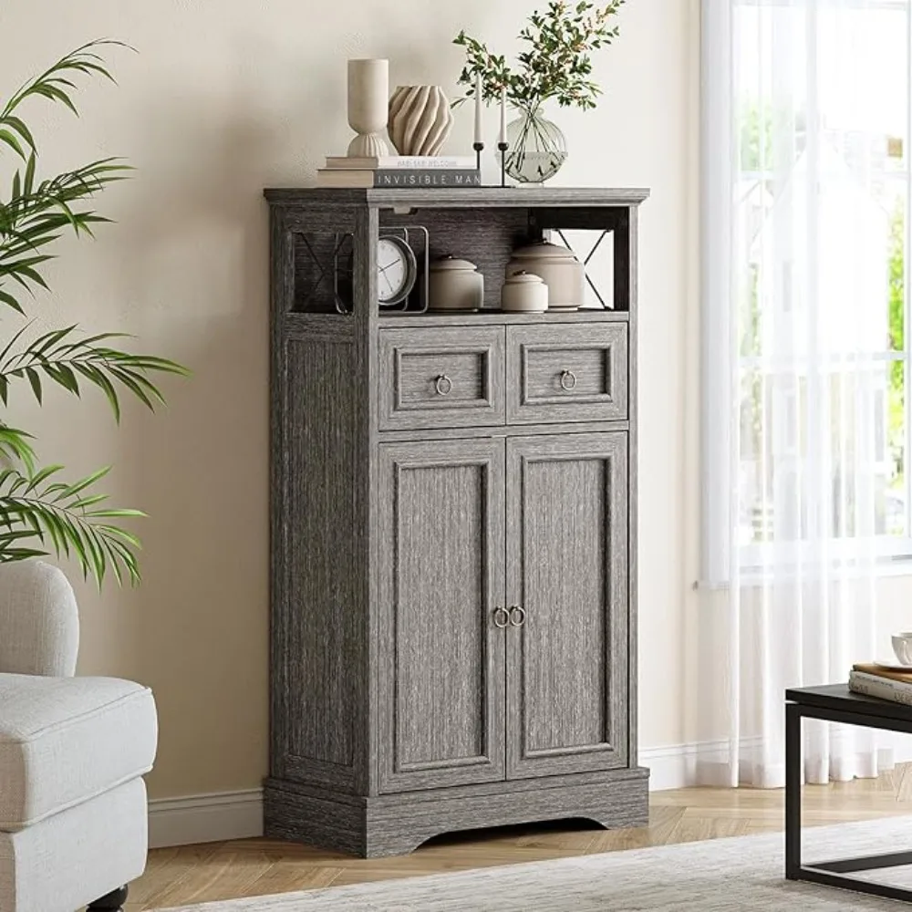 Storage Cabinet with Ders and Adjustable Shelves,Small loor Storage Cupboard or Kitchen,Living Room,Home Oice,Grey
Storage Cabinet with Ders and Adjustable Shelves,Small loor Storage Cupboard or Kitchen,Living Room,Home Oice,Grey