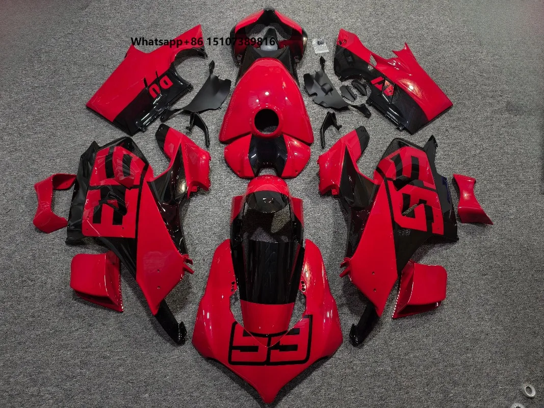 Motorcycle fairing kit for Panigale V4 2024 ABS molded custom motorcycle fairing kit
Motorcycle fairing kit for Panigale V4 2024 ABS molded custom motorcycle fairing kit
