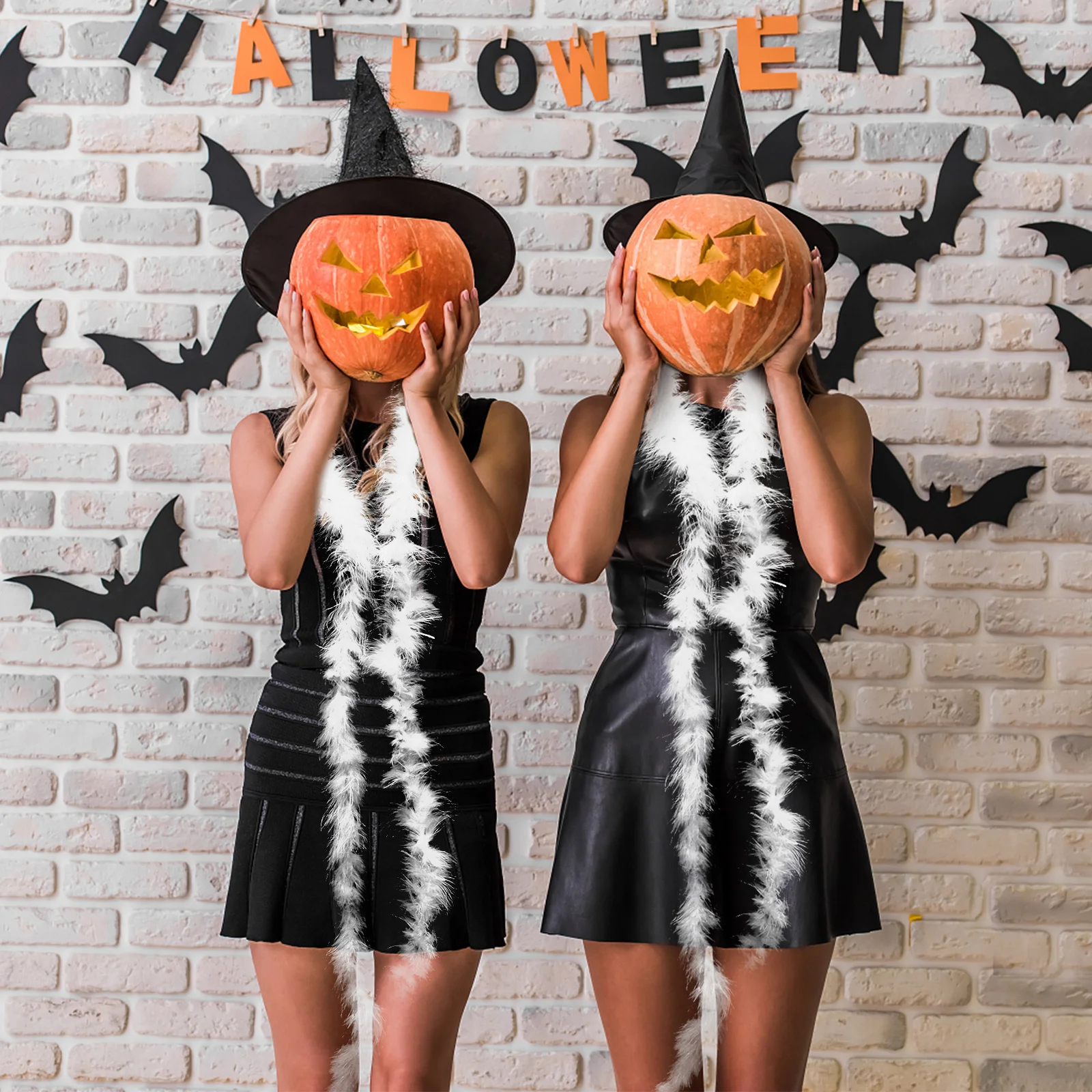 2 Pcs Turkey Decor DIY Plumes Boa Boas Dress up for Fancy Women Trim Party Cosplay
2 Pcs Turkey Decor DIY Plumes Boa Boas Dress up for Fancy Women Trim Party Cosplay