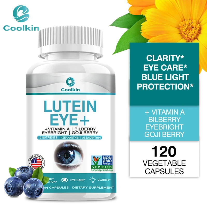 Lutein Supplement - Vitamin A + Bilberry Eyebright + GO JI Wolfberry To Relieve Eye Fatigue and DrynessCapsules
Lutein Supplement - Vitamin A + Bilberry Eyebright + GO JI Wolfberry To Relieve Eye Fatigue and DrynessCapsules