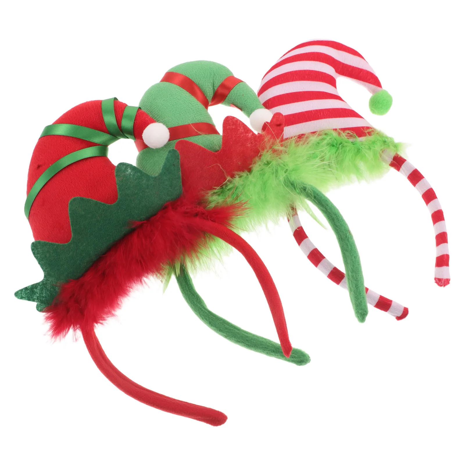 3Pcs Christmas Hat Headbands Nonrestrictive Fit Creative Design Holiday Photo Props for Christmas Accessories
3Pcs Christmas Hat Headbands Nonrestrictive Fit Creative Design Holiday Photo Props for Christmas Accessories