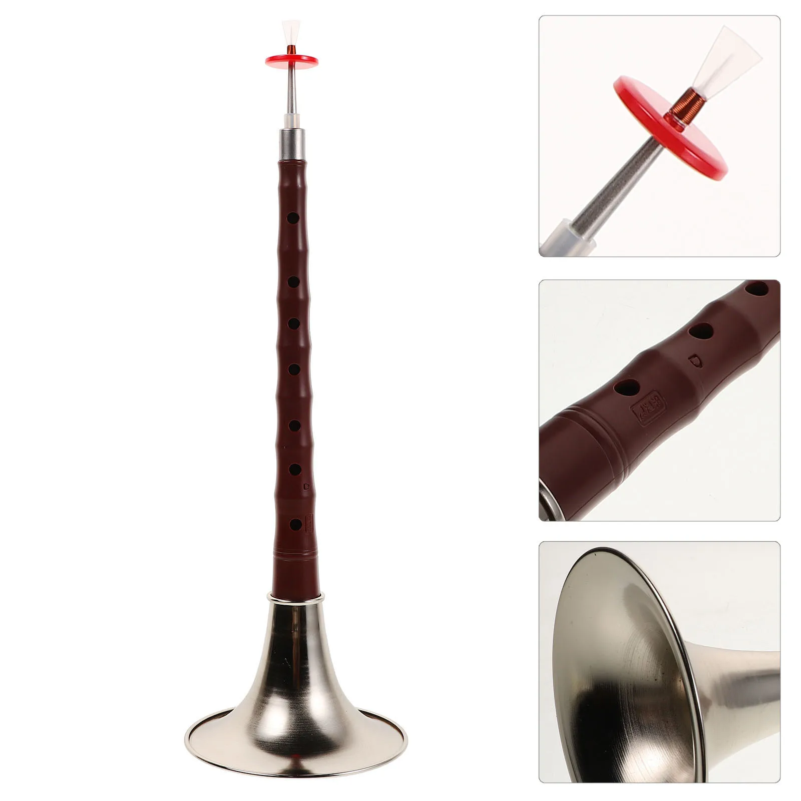 1 Set Lightweight Abs Suona Chinese Traditional Wind Instrument Durable Crack-Resistant Design For Beginners Practice Ethnic
1 Set Lightweight Abs Suona Chinese Traditional Wind Instrument Durable Crack-Resistant Design For Beginners Practice Ethnic