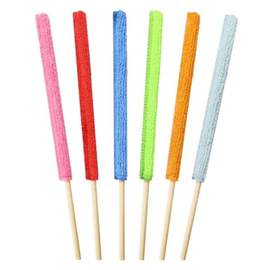 6 Pcs Mini Dusters for Cleaning Microfiber Detail Duster Sticks Fan Cleaning Brush Crevice Cleaning Tool AC Vent Cleaner Fan Bl
6 Pcs Mini Dusters for Cleaning Microfiber Detail Duster Sticks Fan Cleaning Brush Crevice Cleaning Tool AC Vent Cleaner Fan Bl