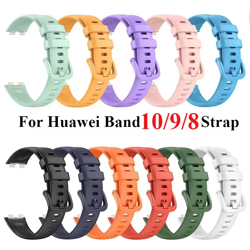 Silicone Strap For Huawei Band 10 Bracelet Sport Soft TPU Waterproof Wristband Strap For Huawei Band9/8 Smartwatch Accessories
Silicone Strap For Huawei Band 10 Bracelet Sport Soft TPU Waterproof Wristband Strap For Huawei Band9/8 Smartwatch Accessories