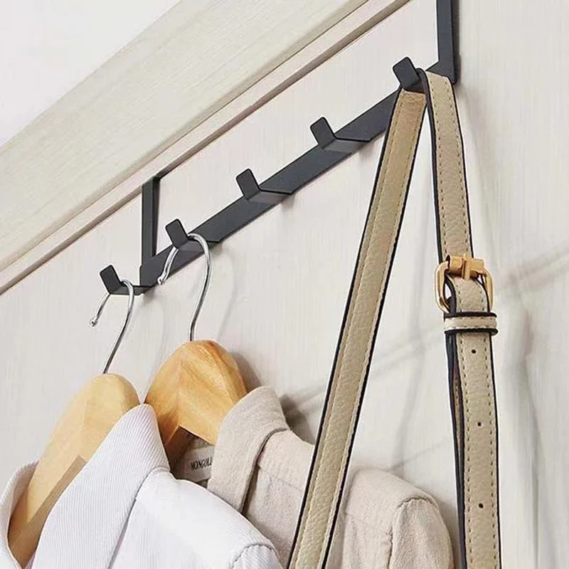 Home Iron Door Behind 5 Hook, Metal Clothing And Hat Storage Rack, Suitable For Bathroom, Bedroom, Hanging Clothes, Hats, Coats
Home Iron Door Behind 5 Hook, Metal Clothing And Hat Storage Rack, Suitable For Bathroom, Bedroom, Hanging Clothes, Hats, Coats