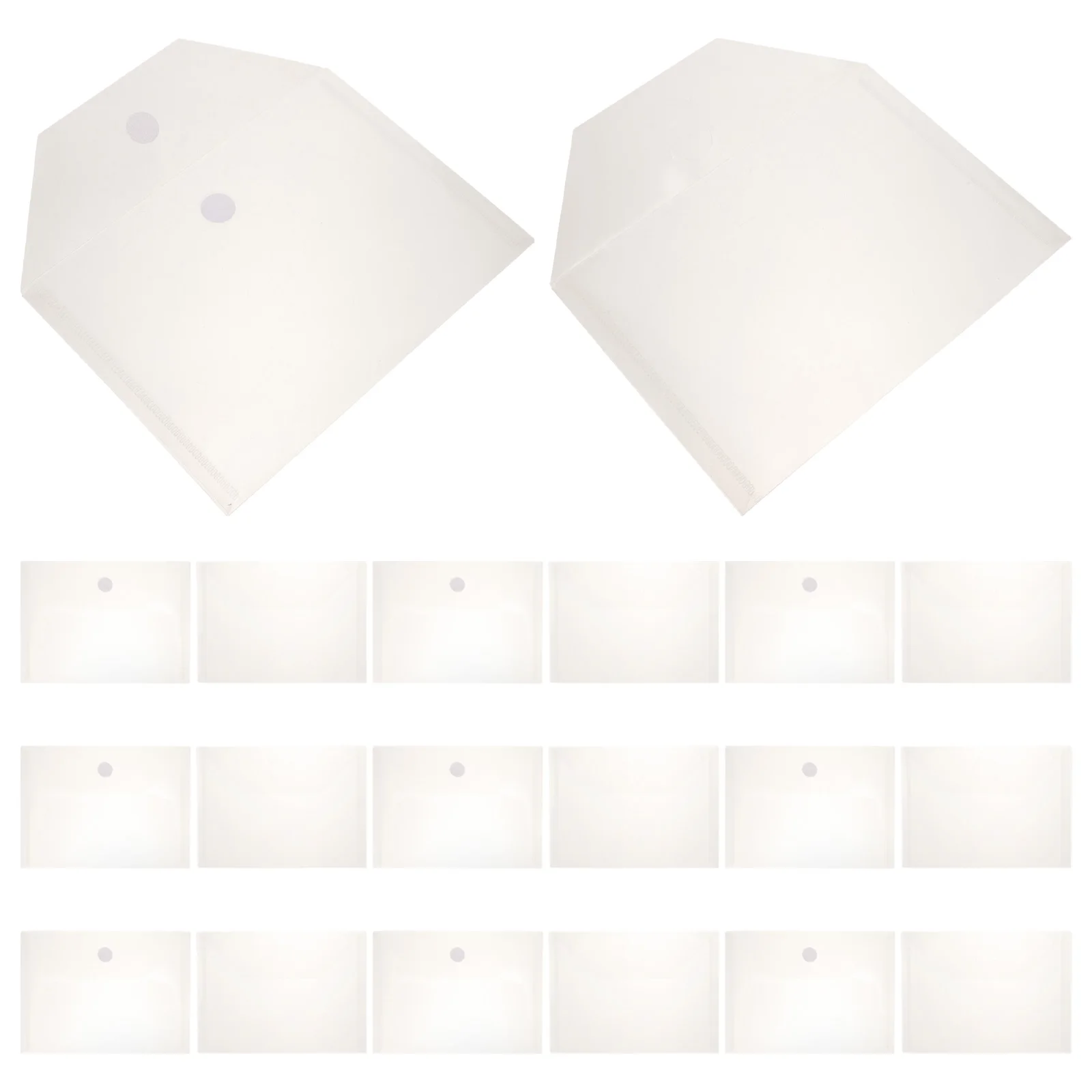 20 Pcs File Folders Clear Plastic Envelopes 180X130mm Document Holders Storage Bags for Receipts Tickets Vouchers Checks
20 Pcs File Folders Clear Plastic Envelopes 180X130mm Document Holders Storage Bags for Receipts Tickets Vouchers Checks