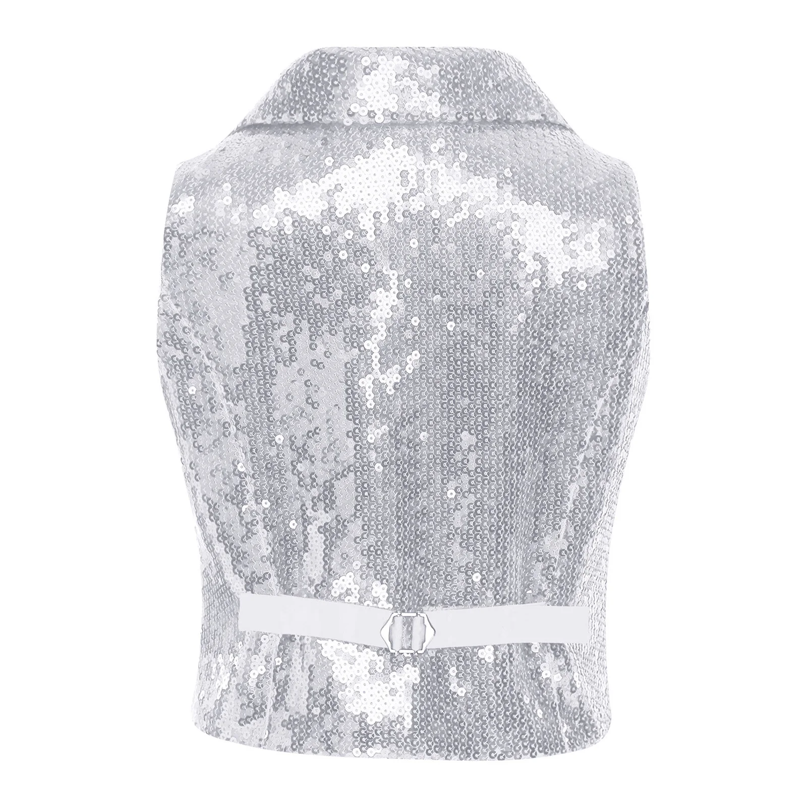 Boys 60s 70s Disco Outfit Sequin Blazer Vest Top Stage Performance Vests Children's Jazz Dance Costume Kids Glittery Dancewear
Boys 60s 70s Disco Outfit Sequin Blazer Vest Top Stage Performance Vests Children's Jazz Dance Costume Kids Glittery Dancewear