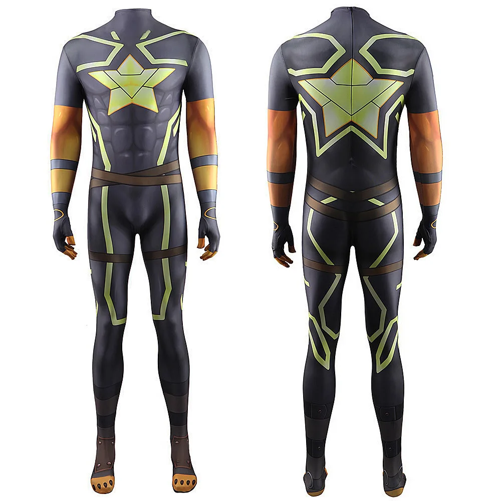 Live A Hero Barrel Cosplay Jumpsuit, 3D Printed Sexy Long Sleeve Bodysuit, Game Character Zentai Costume for Halloween
Live A Hero Barrel Cosplay Jumpsuit, 3D Printed Sexy Long Sleeve Bodysuit, Game Character Zentai Costume for Halloween