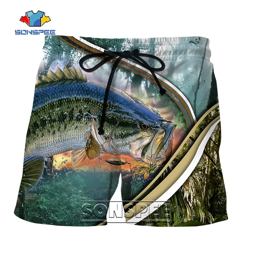 SONSPEE Summer Carp Fishing 3D Printed Beach Shorts Men Women Hip Hop Harajuku Animal Fitness Short Pants Elastic Waist Garment
SONSPEE Summer Carp Fishing 3D Printed Beach Shorts Men Women Hip Hop Harajuku Animal Fitness Short Pants Elastic Waist Garment