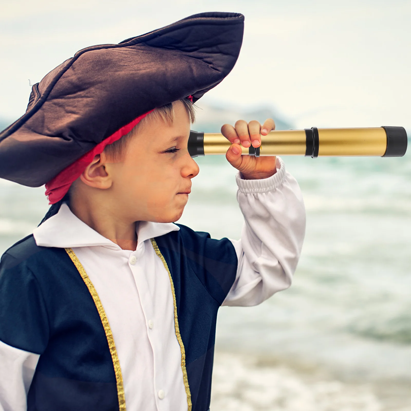 Kids Telescope Toy Pirate Toys Science Nautical Childrens Fashion for Playing Students
Kids Telescope Toy Pirate Toys Science Nautical Childrens Fashion for Playing Students