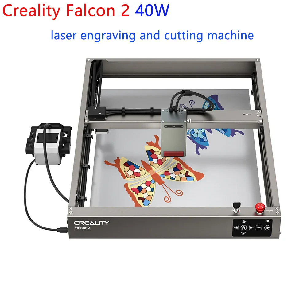 Creality Falcon 2 40W Laser Engraving Machine Strong Cutting CNC Cutter with Air Assist 25000mm/min Colorful DIY Laser Engraver
Creality Falcon 2 40W Laser Engraving Machine Strong Cutting CNC Cutter with Air Assist 25000mm/min Colorful DIY Laser Engraver