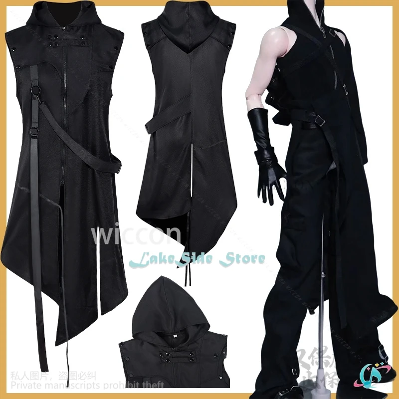 Cloud Strife Cosplay Anime Fan Art Impression Costume Jirai Kei Hooded Sweatshirts Hip Hop Trench Coat Hooded Cloak Clothes
Cloud Strife Cosplay Anime Fan Art Impression Costume Jirai Kei Hooded Sweatshirts Hip Hop Trench Coat Hooded Cloak Clothes