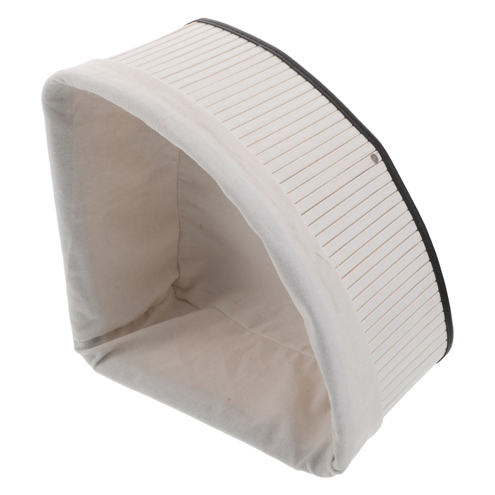 White Corner Bamboo Basket 10x6.3 Woven Storage Basket No Lid Decorative Organizer for Kitchen Counter Pantry Shelf Cabinet
White Corner Bamboo Basket 10x6.3 Woven Storage Basket No Lid Decorative Organizer for Kitchen Counter Pantry Shelf Cabinet