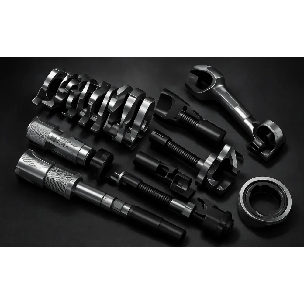 Rear Axle Bearing Puller and Seal Driver Kit 13 Piece Set with Pullers and Driver Discs for Bearing Removal and Installation
Rear Axle Bearing Puller and Seal Driver Kit 13 Piece Set with Pullers and Driver Discs for Bearing Removal and Installation